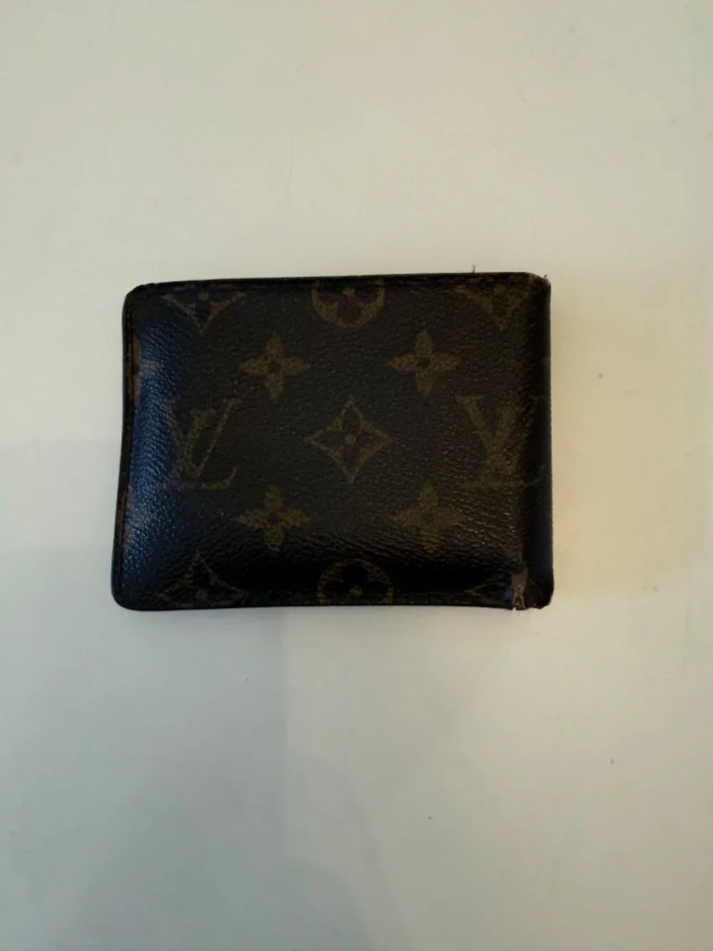 Louis Vuitton Vintage Monogram Bifold Walled ID Window Authentic PROJECT PIECE